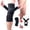 Black, variant on CUIYUAN Knee Brace for Women Men Knee Brace for Running Knee Pain Knee Support Sleeve Workout Sports Knee Braces for Pain Relief Adjustable Knee Support Unisex Red
