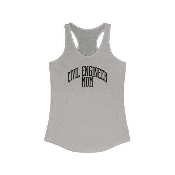 Civil engineer Mom Mother's Day Mama Tank Top Gifts Shirt Womens Sleeveless