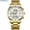 Gold White, variant on Men's Watches Six-pin Multifunctional Chronograph Wristwatches,Stainsteel Steel Band Waterproof Watch CRRJU Top Luxury Brand