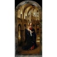 thumbnail image 2 of Jan van Eyck 9x14 Gold Ornate Wood Frame and Double Matted Museum Art Print Titled - The Madonna in the Church (circa 1438), 2 of 4