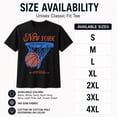 thumbnail image 3 of New York Basketball Graphic T-Shirt, Unisex Classic Fit Tee, 3 of 9