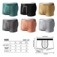 thumbnail image 5 of CAICJ98 Men's Underwear Mens Underwear Boxer Briefs Cotton Boxer Briefs for Men Pack 6 Open Fly Underwear A,XXL, 5 of 5