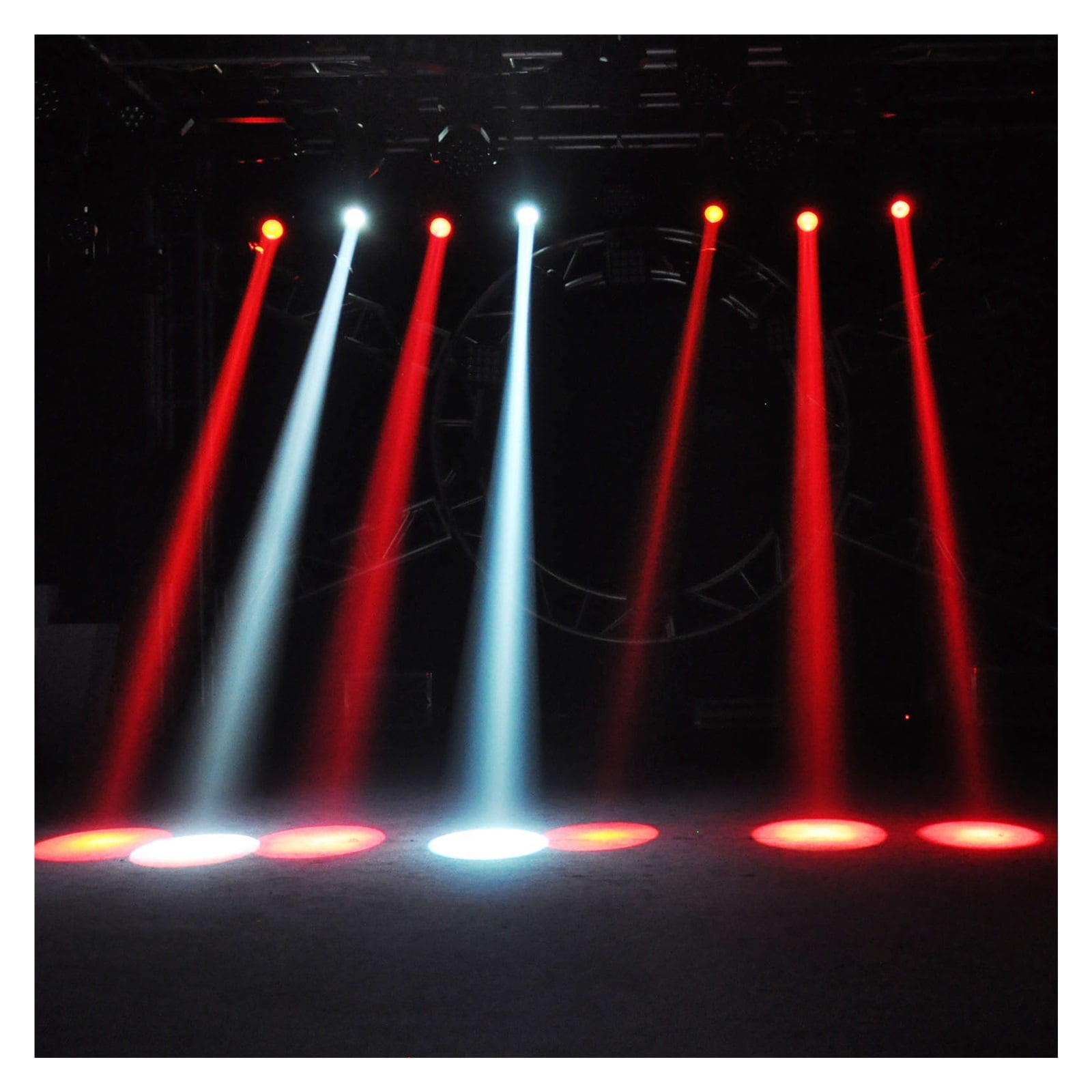 Mini LED 10W Spot Beam Moving Head Light Lyre DMX512 Stage Light Stroboscope For Home Entertainment Professional Stage ,Easy to Install