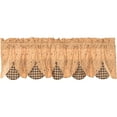 thumbnail image 1 of VHC Brands Maisie Valance 18x60 Country Curtain, Tan, 1 of 9