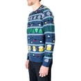 thumbnail image 2 of SLEEPHERO Men's Ugly Sweater Winter Holidays Ugly Christmas Sweater Holiday Party Men’s Knit Pullover Sweater Funny Fairisle Medium, 2 of 4