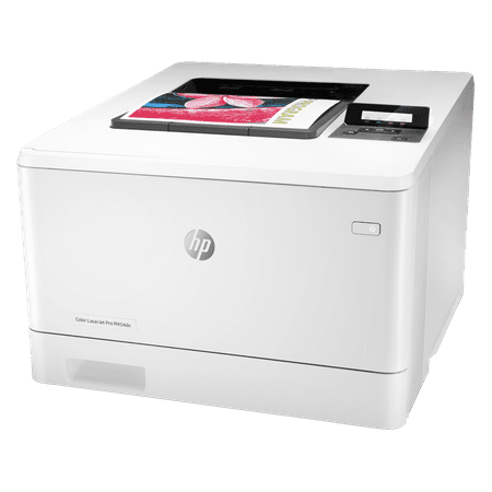 HP - LaserJet Pro M454dn Color Laser Printer - White