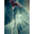 thumbnail image 2 of Incado 25x32 Black Ornate Wood Framed with Double Matting Museum Art Print Titled - Morning Dew, 2 of 4