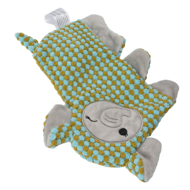Pet Plush Chewing Toy, Bite Resistant Relieve Anxiety Cleaning Safe Avoid Destructive Behavior Dog Plush Toys For Most Dogs Elephant,Raccoon,Orange Dog,Monkey