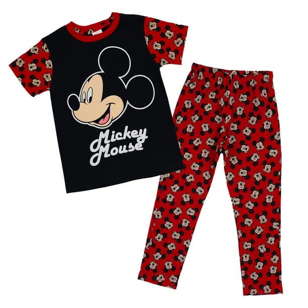 Mickey Mouse Pijama Felpa NiÃ±o Conjunto De Chándal De Felpa