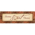 thumbnail image 2 of Grey, Jace 14x7 Black Ornate Wood Framed with Double Matting Museum Art Print Titled - Home Sweet Home., 2 of 4