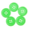 thumbnail image 3 of QUTETN 50 Resin Buttons Green Sewing Fasteners DIY Tailor Crafts Clothes, 3 of 5