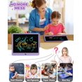 thumbnail image 3 of Bravokids 12" LCD writing tablet for Kids, Electronic Drawing Tablet Drawing Pad for Kids, Doodle Board as Educational and Learning Toys Birthday Gifts for Girls and Boys 3 4 5 6, 3 of 7