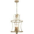 thumbnail image 4 of Farmhouse Chandelier 4-Light Distressed Off-White Dining Room Lighting Fixtures, 4 of 7