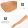 thumbnail image 3 of Luxshiny Rice Serving Spoons Wooden Long Handle Kitchenware Utensil for Cooking 1Set, 3 of 8