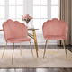 thumbnail image 1 of Comedor 2 Sillas para Sala y Cocina FurnitureR Rosa Moderno, 1 of 10