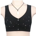 thumbnail image 4 of CALAFEBILA Bras for Women Full Coverage Push up Wirefree Bras Mesh Breathable Bras, 4 of 6