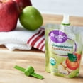 Great Value Organic Unsweetened Applesauce, 3.2 oz, 12 Pouches