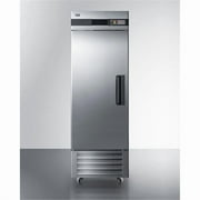 SUMMIT SCRR232LH 23 CU.FT. Commercial Reach-in Refrigerator In Complete Stainless Steel With Left Hand Door Swing