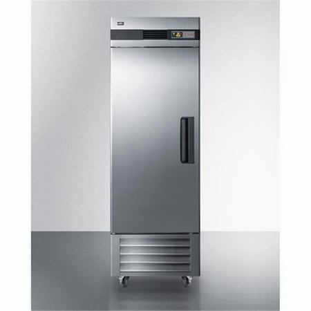 SUMMIT SCRR232LH 23 CU.FT. Commercial Reach-in Refrigerator In Complete Stainless Steel With Left Hand Door Swing