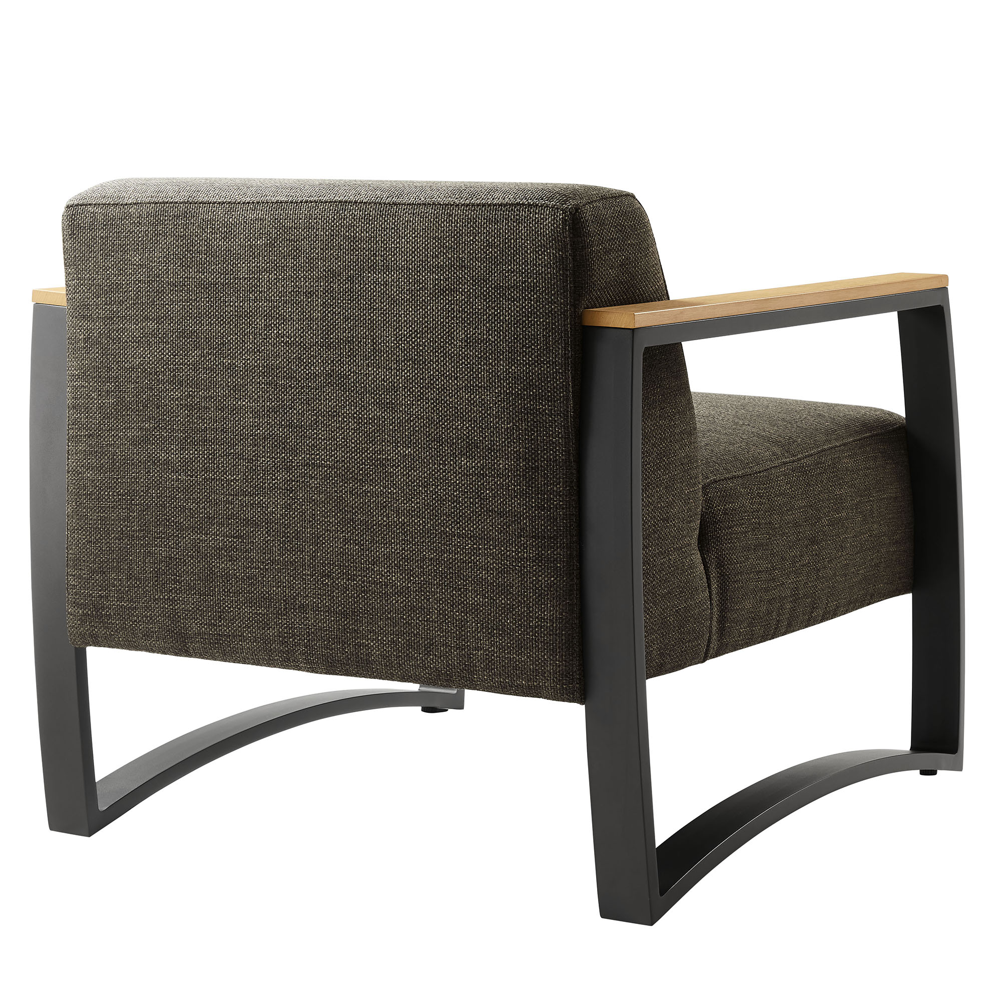 Sauve Armchair in Charcoal Smoke