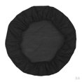 thumbnail image 1 of 4 fundas de licra para asiento de silla de comedor, para bodas, banquetes y más Negro, 1 of 2
