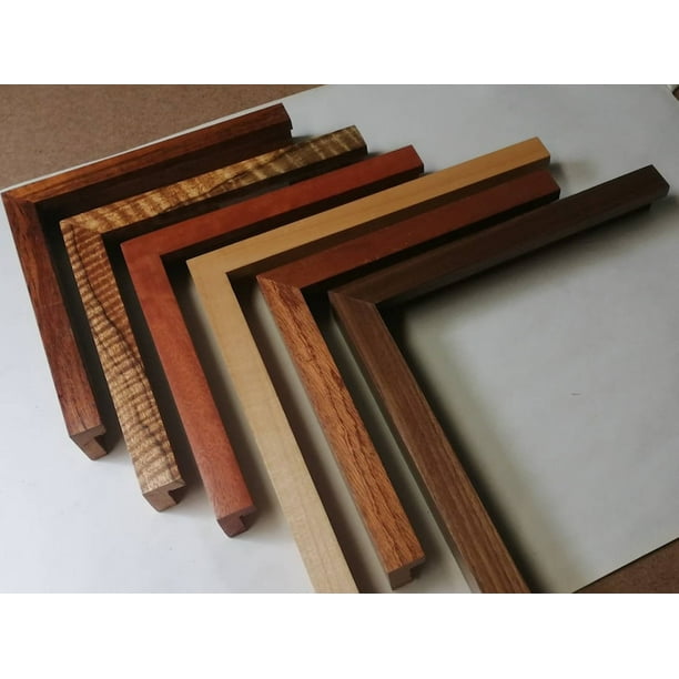 Solid Hawaiian Koa and Various Wood Gallery Frames