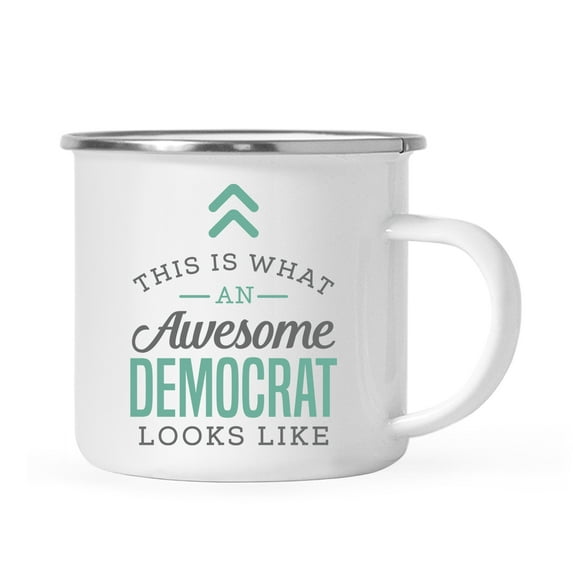 Koyal Wholesale Stainless Steel Campfire Coffee Mug, This is What an Awesome Democrat Looks Like