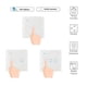 thumbnail image 3 of Interruptores inalámbricos Interruptor de luz WiFi Smart Wall Compatible con Alexa Abanopi para iOS 1 Gang, 3 of 7