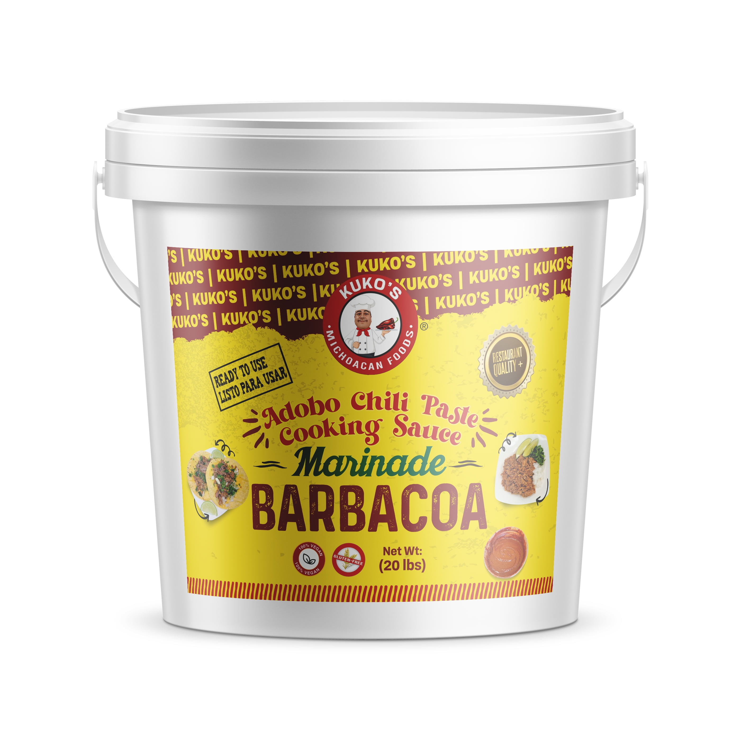 Barbacoa adobo marinade chili paste commercial use restaurant quality