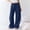 Navy, variant on Juslio Pants for Women Loose Casual Comfortable High Waist Wide-Leg Pants