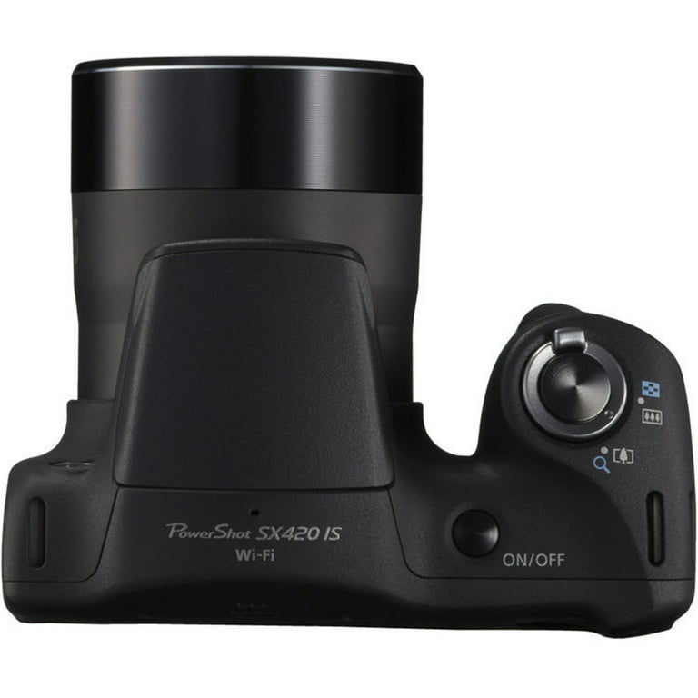 20.0-Megapixel PowerShot SX420 IS Digital Camera in Black