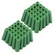 thumbnail image 1 of 1000 piezas de tapones de anclaje de pared de fijación de tornillo de mampostería verde 6 mm x 27 mm, 1 of 4