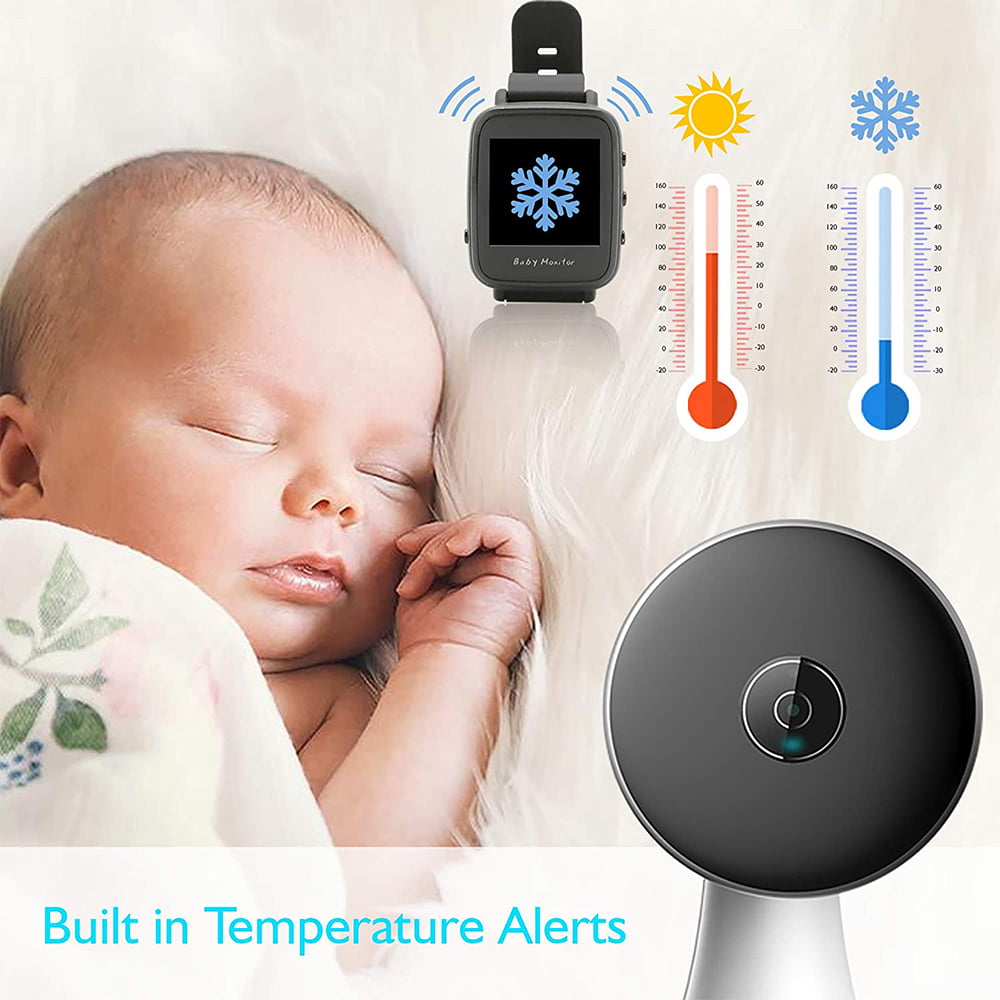 Finde sig i Begå underslæb Logisk SereneLife SLBCAM550 - Smart Baby Monitor with Wearable Video Smart Watch -  Wireless Video Camera Streaming Baby & Child Monitoring System - Walmart.com