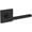Satin Black, variant on Baldwin L021190PRIV L021 Privacy Door Lever Set - Black