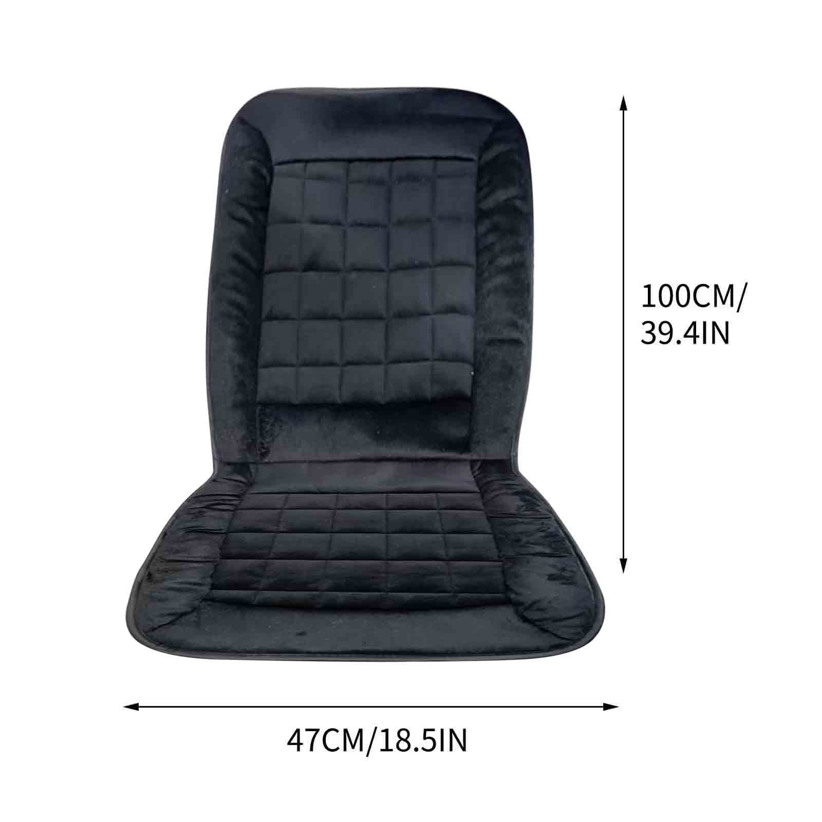 LuxeLiving Warm Insulated Car Seat Cover, Soft Protective Cover for Front & Rear Seat Cushions, Fits SUV, Car & Truck, Comfortable for Commuting & Trips