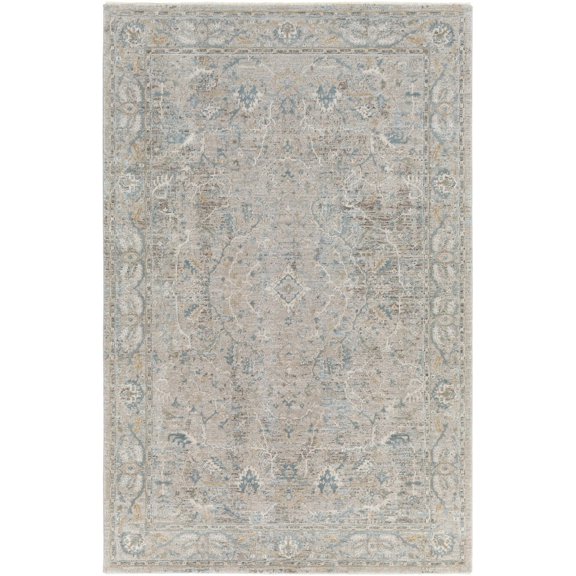 BoutiqueRugs Glengarry Traditional Area Rug - LightBeige, Taupe, DustySage - 2' x 2'11"