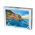 thumbnail image 2 of Tomax 4000 Piece Manarola Seaside Village Italy Interlocking Jigsaw Puzzle, 2 of 5