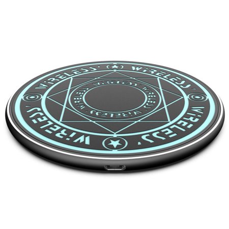 

Grey Fabric Top Wireless Charger Safety- Temperature Control Good Material Easy To Care And Use Black