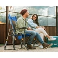 thumbnail image 7 of GCI Outdoor RoadTrip Rocker Foldable Rocking Camp Chair, Blue, 7 of 7