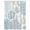 white Blue, variant on Sage Green Ocean Waterproof Fabric Shower Curtain,Coastal Grey Coral Starfish Shell Waterproof Fabric Shower Curtain for Bathroom Curtains Bathtubs Hotel Shower Curtains with 12 Hooks Standard 72x72