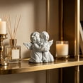 thumbnail image 5 of Angels Resin Statue Figurine,Adorable Angel Sculpture Memorial Statue for Coffee Table, Book Shelf Decor Accents, 5 of 6