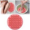 thumbnail image 2 of TIELUTT Foot Brush for Shower Shower Brush Back Bath Massage Pad with Bathroom for Vanity Towel Racks for Bathroom over Toilet Hanging Paper Towel Holder Towels Large Bathroom Towel Rack for Door, 2 of 6