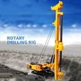 thumbnail image 3 of Precise Rotary Drilling Rig Crawler Excavator Model 1:64 Alloy for Showcase Toy, 3 of 9