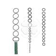 thumbnail image 6 of Complete Engine Gasket Kit Set Suzuki GSX Katana 1100 F/G L-P Head Motor Upper, 6 of 8