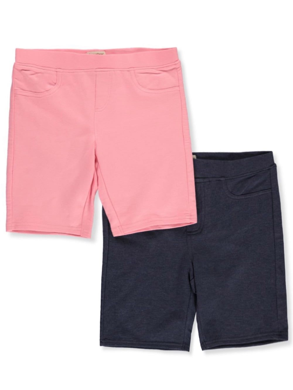 Cookie's Girls' 2Pack PullOn Bermuda French Terry Shorts pink/multi