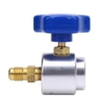 thumbnail image 1 of Opener R134A Can Tap Valve Replacement for 1/4 Inch 1/2 Inch AC  Charging Hose Self Sealing Metal R134A Refrigerant Opening Can Tap Valve, 1 of 7