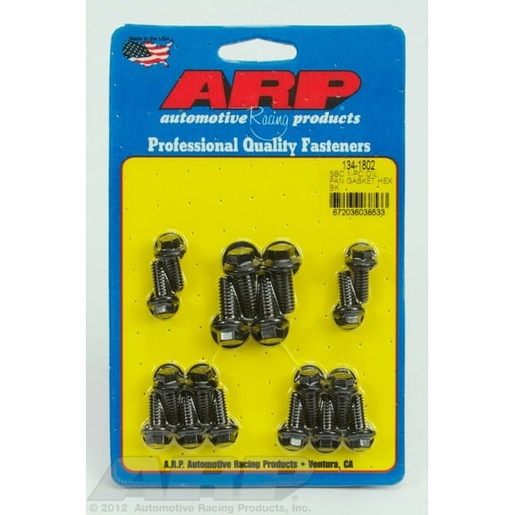 ARP 134-1802 6 Point Oil Pan Bolt Kit for Small Block Chevrolet