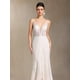 thumbnail image 2 of Vestido largo de encaje Vallea con cuello en V y abertura en la espalda, 2 of 6