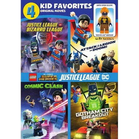 4 Kid Favorites: Lego DC Super Heroes (DVD)