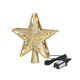 thumbnail image 1 of Luz para adorno de árbol de Navidad con proyector LED giratorio y copos de nieve 3D pentagrama dorado UE, 1 of 4